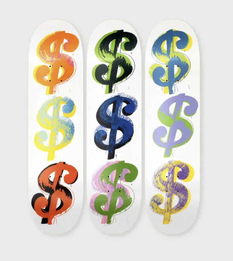 Andy Dollar Triptych Skatedecks